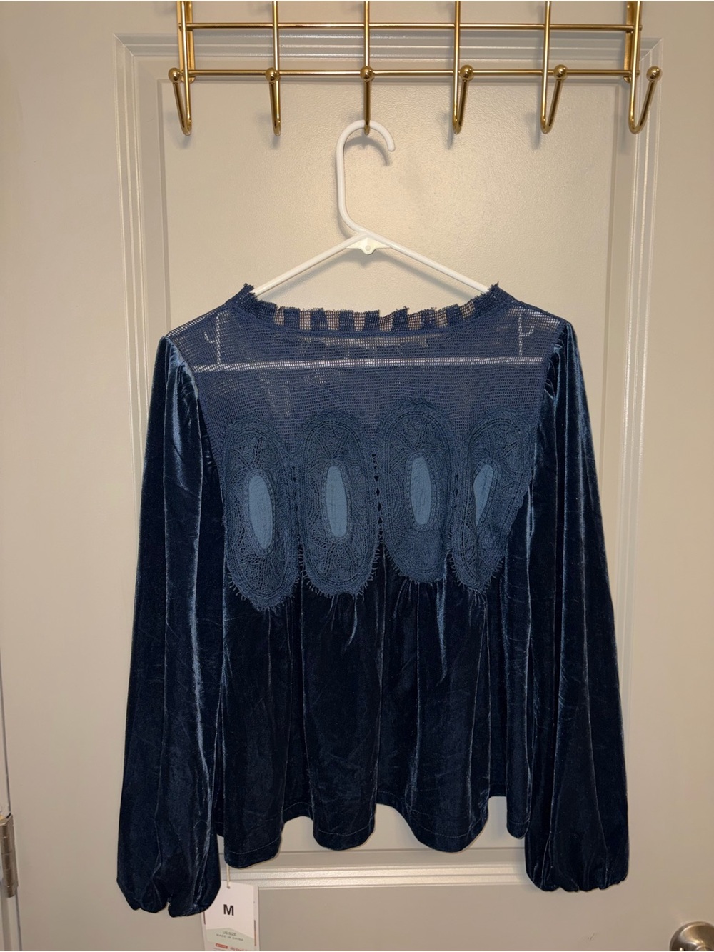 Target Kids Velvet Navy Blue Bottoms